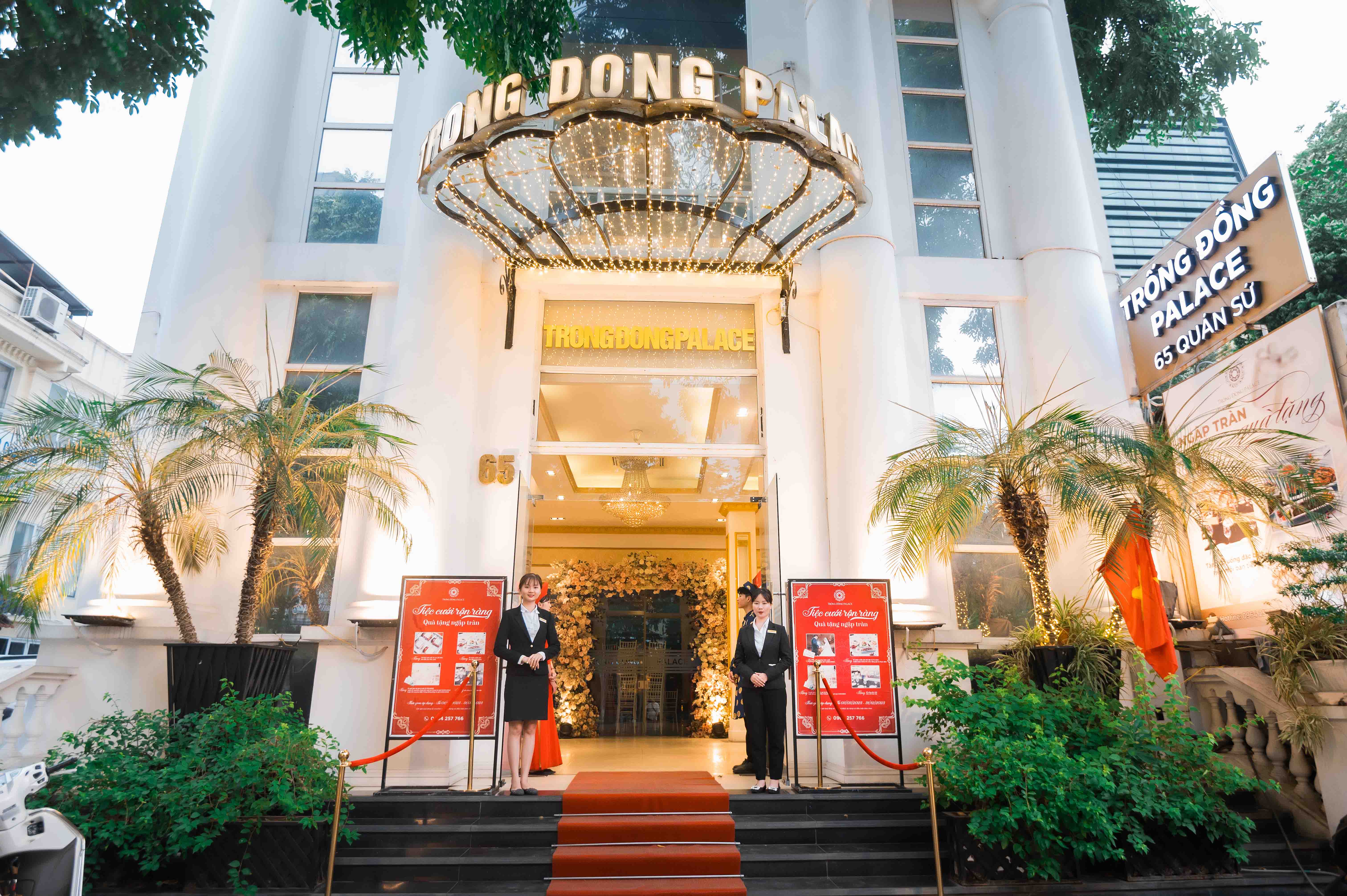 Trống Đồng Palace Quán Sứ trung tâm tổ chức tiệc cưới và sự kiện
