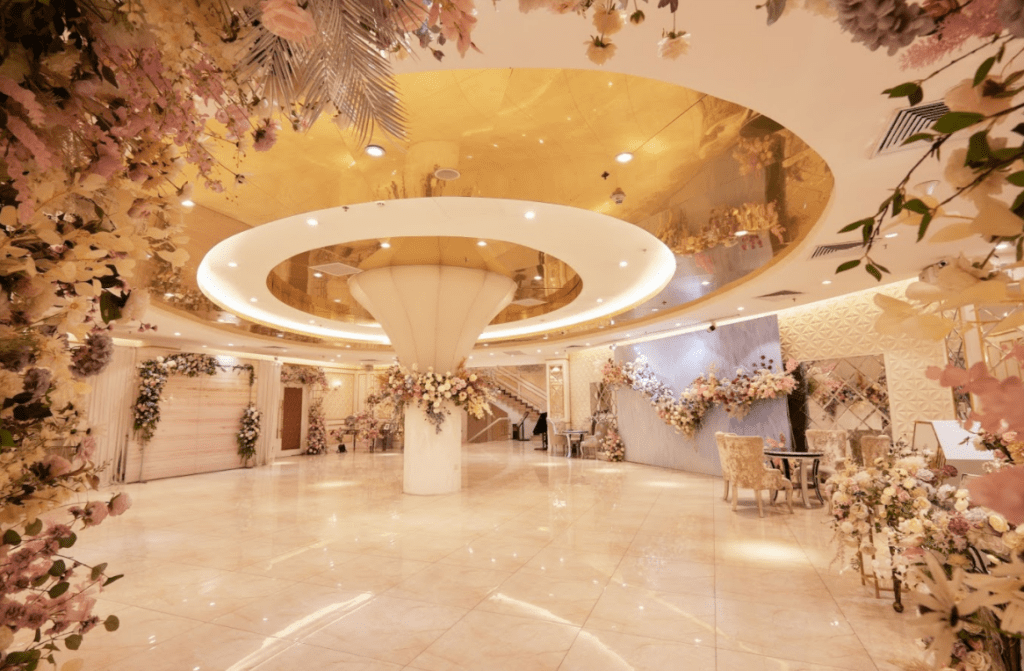 Không gian sảnh chờ tráng lệ của Trống Đồng Palace Trần Đăng Ninh