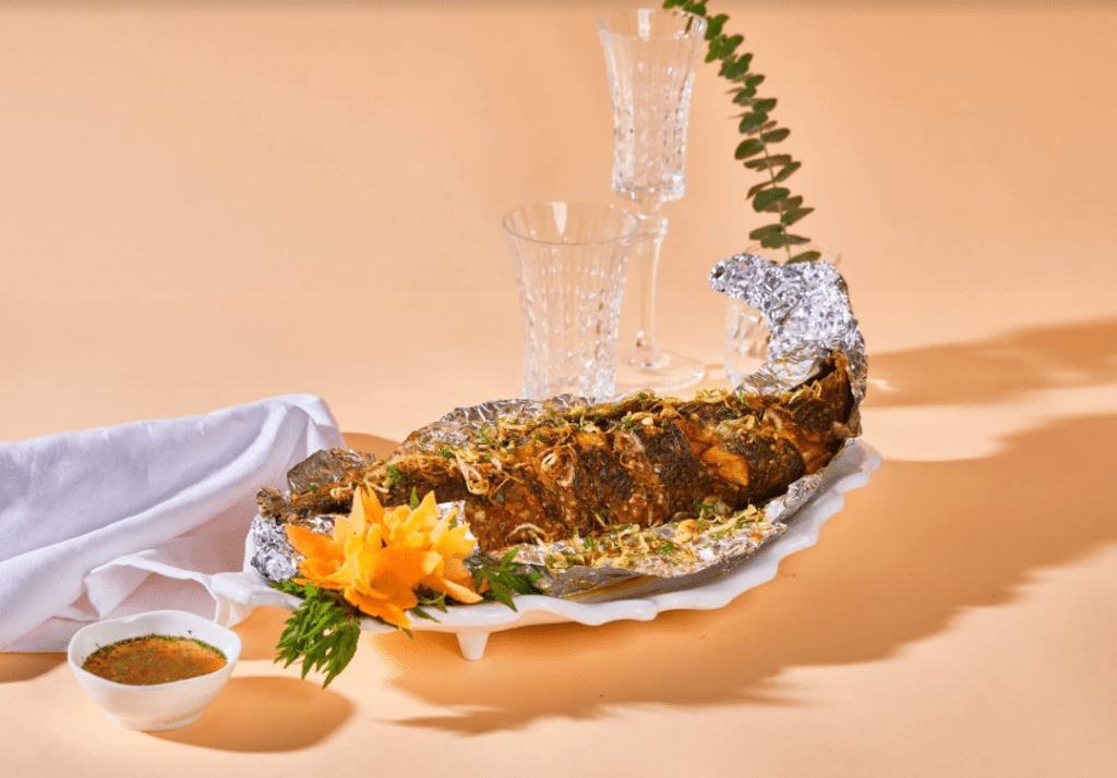 Thực đơn tiệc cưới Buffet - Trống Đồng Palace
