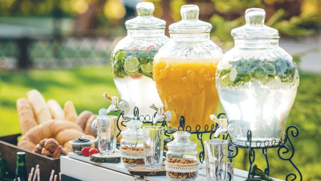 Thực đơn tiệc cưới Buffet - Trống Đồng Palace
