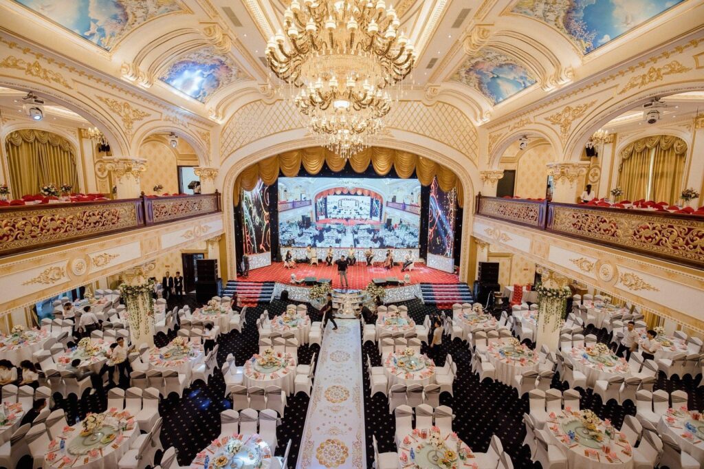 tiệc cho công ty, tổ chức sự kiện, trung tâm tổ chức sự kiện, trống đồng palace, trống đồng palace lhoàng gia, hải dương