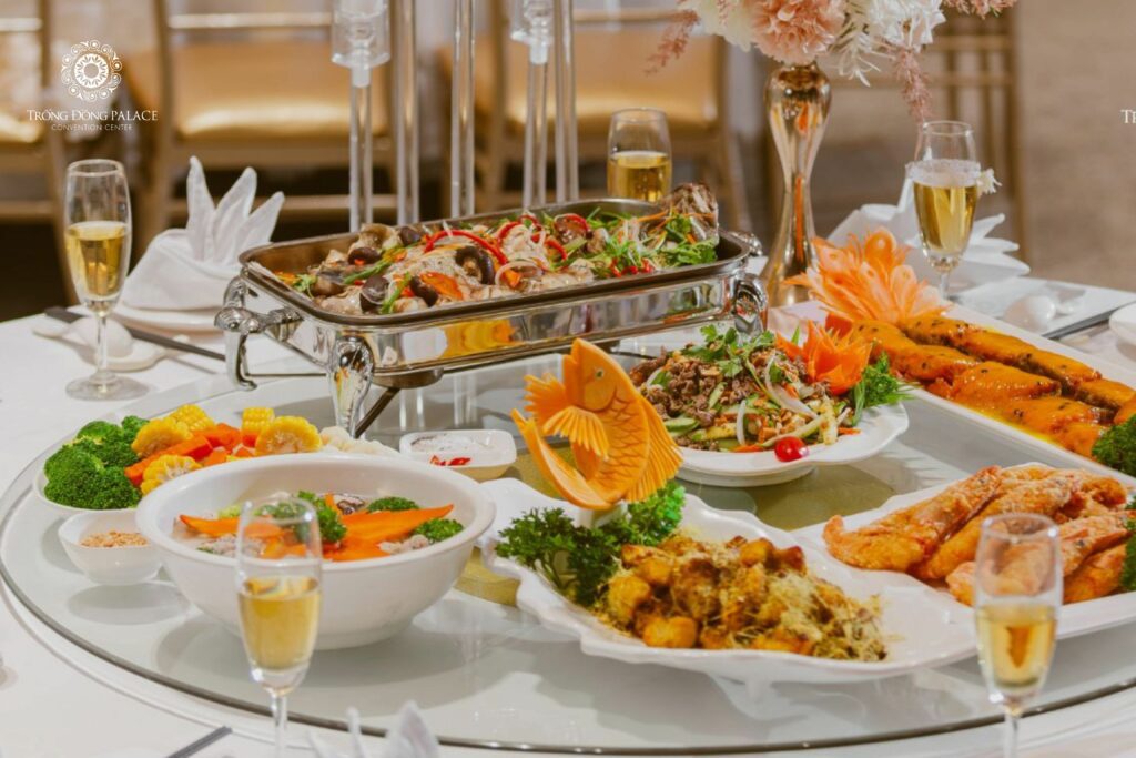 Thực đơn các món tiệc mang đến sự hài lòng nhất cho những khách mời tham dự tiệc