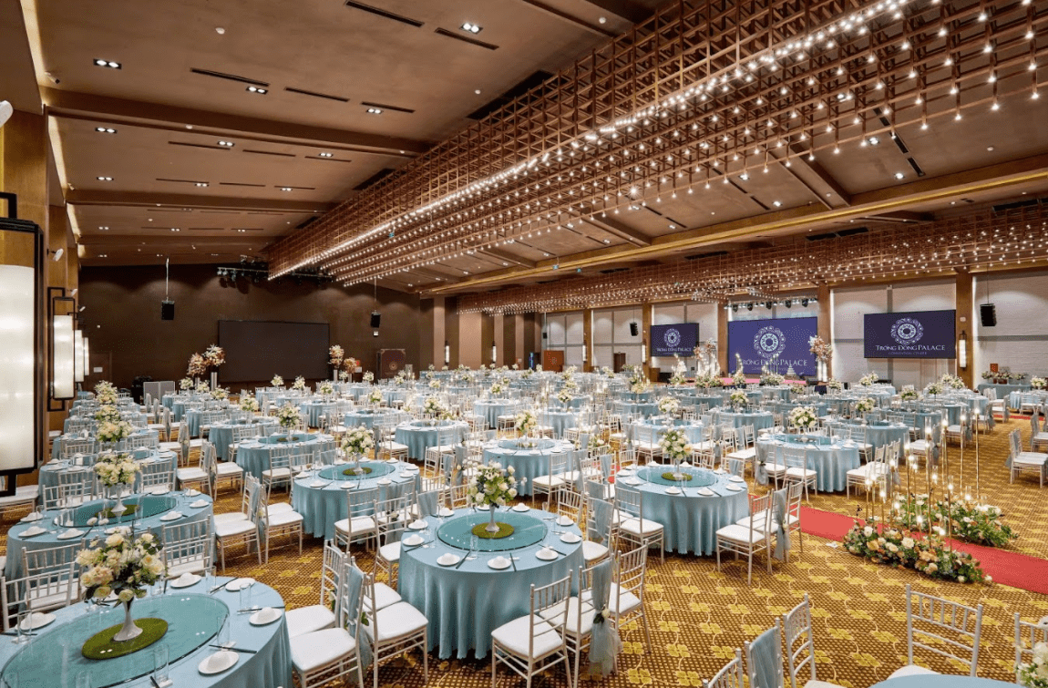 Một trong số các không gian tổ chức sự kiện ấn tượng của Trống Đồng Palace