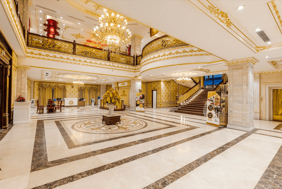 Phong cách kiến trúc hoàng gia châu Âu tại Trống Đồng Palace Hải Dương