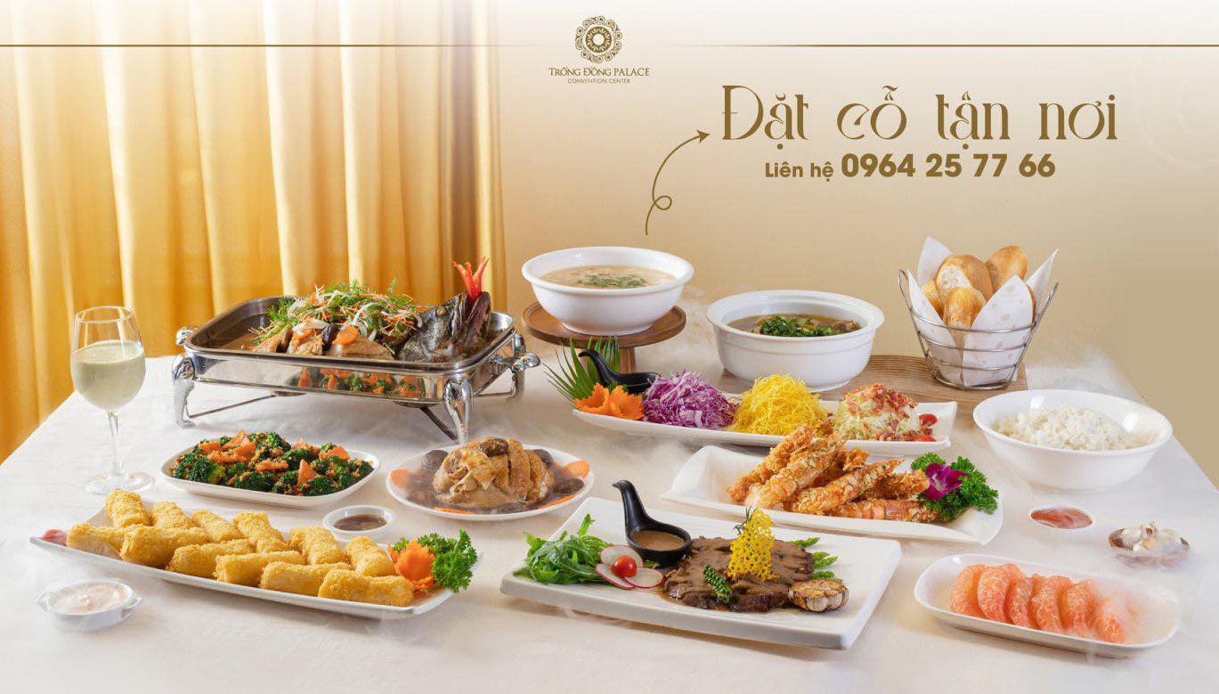 Đặt tiệc lưu động tại Trống Đồng Palace