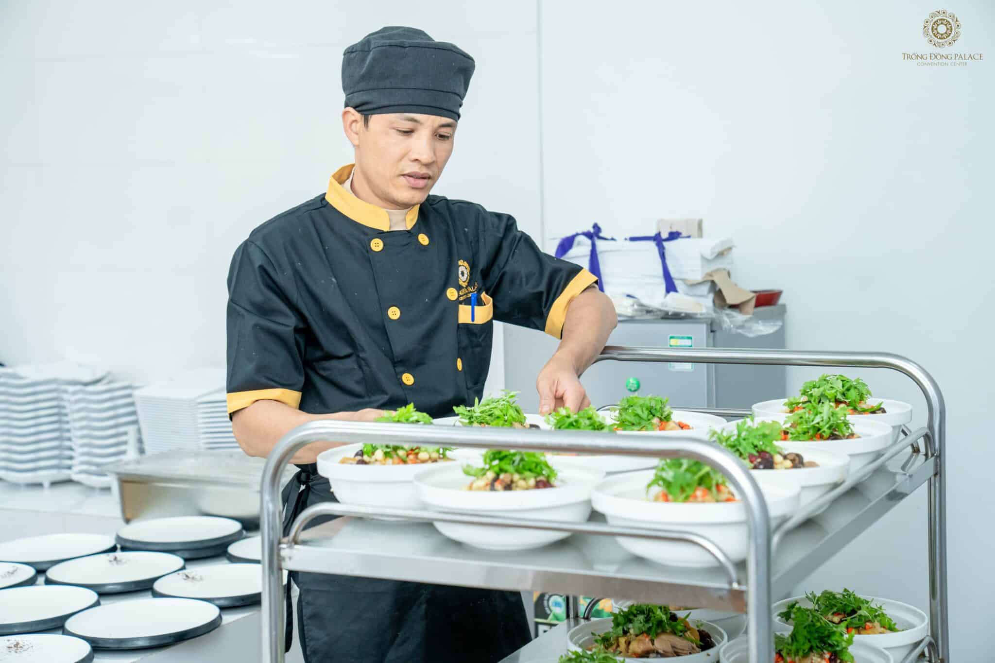 Đội ngũ của dịch vụ sẽ tiến hành dọn dẹp sau khi bữa tiệc kết thúc