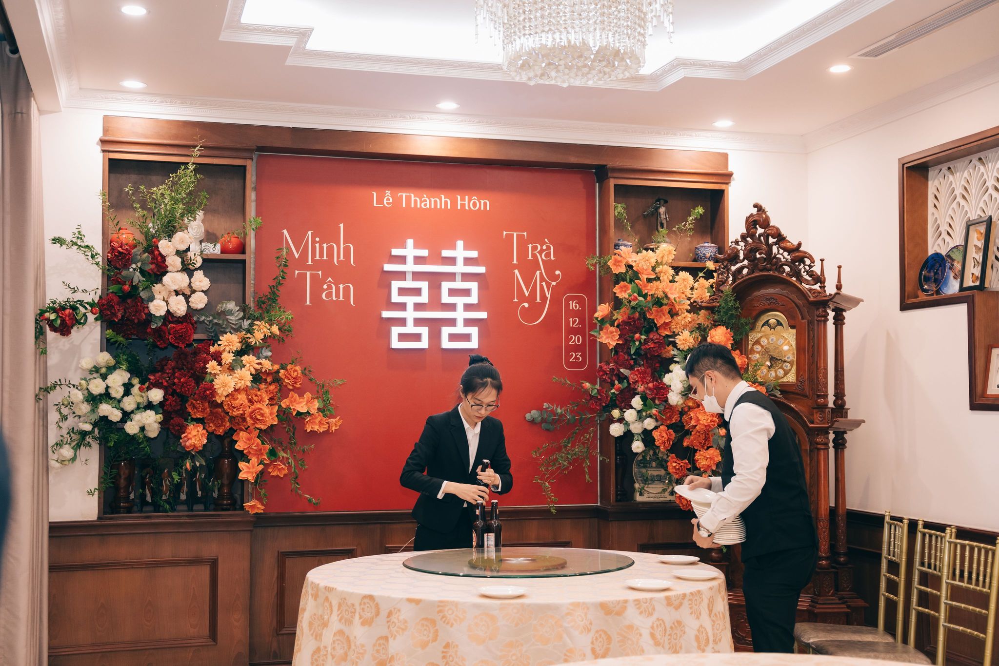 Tiệc lưu động Trống Đồng Palace